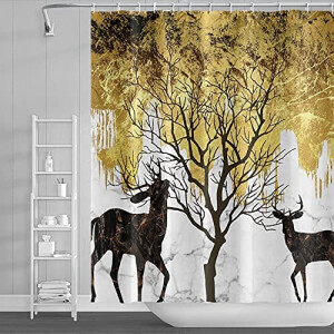 Rideau de douche Cerf yt 105x160 cm