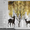 Rideau de douche Cerf yt 105x160 cm - miniature
