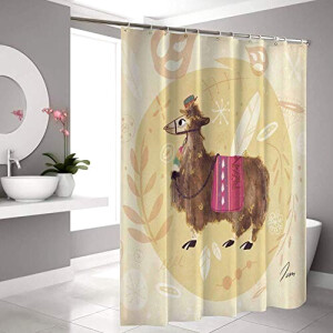 Rideau de douche Chameau 200x220 cm
