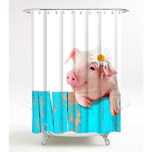 Rideau de douche Cochon 180x200 cm variant 0 