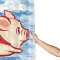 Rideau de douche Cochon flying pig plastic - miniature variant 7