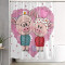 Rideau de douche Cochon zy - miniature