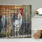Rideau de douche Coq 120x200 cm - miniature