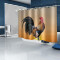 Rideau de douche Coq 170x180 cm - miniature variant 1