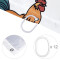 Rideau de douche Coq multicolore 152.4x182.9 cm - miniature variant 3