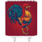 Rideau de douche Coq 80x180 cm - miniature variant 2