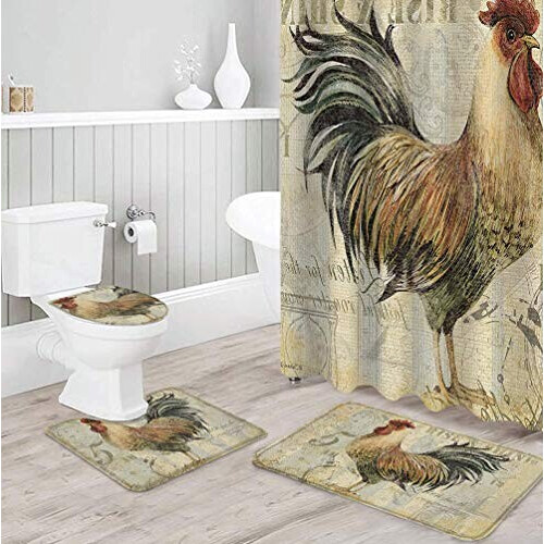 Rideau de douche Coq variant 0 