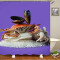 Rideau de douche Crabe style 90x180 cm - miniature variant 1