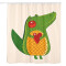 Rideau de douche Crocodile 120x200 cm - miniature