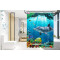 Rideau de douche Dauphin coraux 180x200 cm - miniature variant 1
