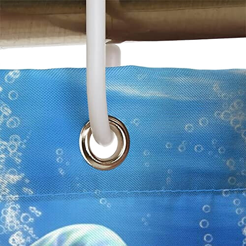 Rideau de douche Dauphin couleur 120x200 cm variant 6 