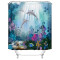 Rideau de douche Dauphin 180x180 cm - miniature
