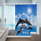Rideau de douche Dauphin 180x180 cm - miniature variant 3
