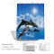 Rideau de douche Dauphin 180x180 cm - miniature variant 5