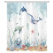 Rideau de douche Dauphin multi 150x180 cm - miniature variant 1