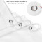Rideau de douche Dauphin 90x180 cm - miniature variant 4