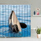 Rideau de douche Dauphin 180x200 cm - miniature variant 1