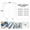 Rideau de douche Dauphin 180x200 cm - miniature variant 2