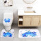 Rideau de douche Dauphin kit de salle de bain 183x183 cm - miniature variant 1