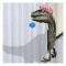 Rideau de douche Dinosaure - miniature