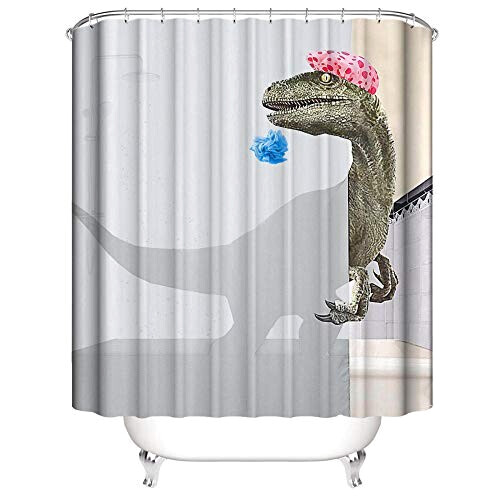 Rideau de douche Dinosaure yl 180x200 cm