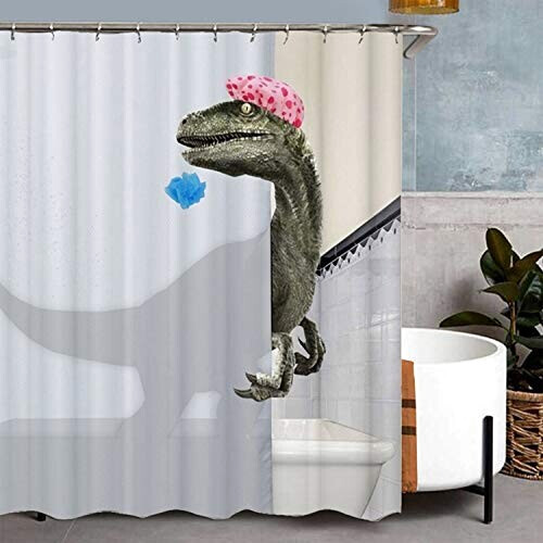 Rideau de douche Dinosaure 180x180 cm variant 1 