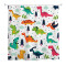 Rideau de douche Dinosaure motif de 90x180 cm - miniature