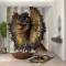 Rideau de douche Dinosaure 90x180 cm - miniature