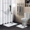 Rideau de douche Dinosaure impression de mode 183x183 cm - miniature variant 1