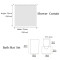 Rideau de douche Dinosaure impression de mode 183x183 cm - miniature variant 4