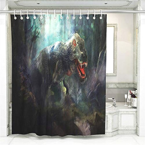 Rideau de douche Dinosaure fantastique 90x180 cm