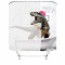 Rideau de douche Dinosaure 183x183 cm - miniature variant 3
