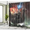 Rideau de douche Dragon multicolore 175x200 cm - miniature variant 2