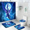 Rideau de douche Dragon 180x180 cm - miniature