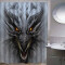 Rideau de douche Dragon couleur 180x200 cm - miniature variant 1