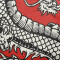 Rideau de douche Dragon blanc 120x180 cm - miniature variant 2