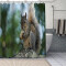 Rideau de douche Écureuil 120x180 cm - miniature