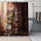Rideau de douche Écureuil 120x180 cm - miniature