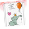 Rideau de douche Éléphant ballon 180x150 cm - miniature variant 5