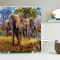 Rideau de douche Éléphant animal elephant 120x180 cm - miniature