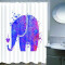 Rideau de douche Éléphant 170x180 cm - miniature variant 1