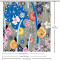 Rideau de douche Escargot multicolore 152.4x182.9 cm - miniature variant 5