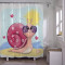 Rideau de douche Escargot couleur 120x180 cm - miniature variant 3