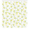 Rideau de douche Escargot blanc vert pistache et jaune 175x200 cm - miniature variant 1