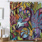 Rideau de douche Escargot 100x180 cm - miniature