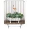 Rideau de douche Flamant rose rose 240x200 cm - miniature