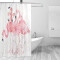 Rideau de douche Flamant rose multicolore 167x182 cm - miniature