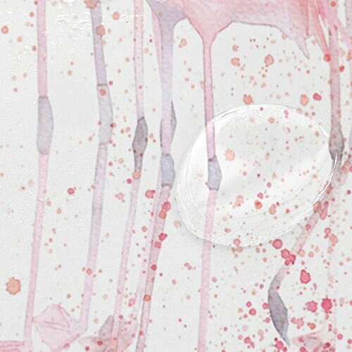 Rideau de douche Flamant rose multicolore 167x182 cm variant 2 
