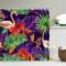 Rideau de douche Flamant rose a- 300x200 cm - miniature