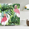 Rideau de douche Flamant rose a- 150x180 cm - miniature